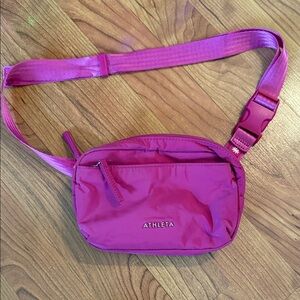 Athleta Fuchsia Crossbody Bag